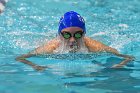 Swimming vs Bentley  Wheaton College Swimming vs Bentley. - Photo By: KEITH NORDSTROM : Wheaton, Swimming, Bentley